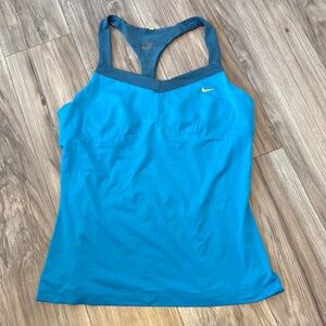 Nike Blue Athletic Tank Top